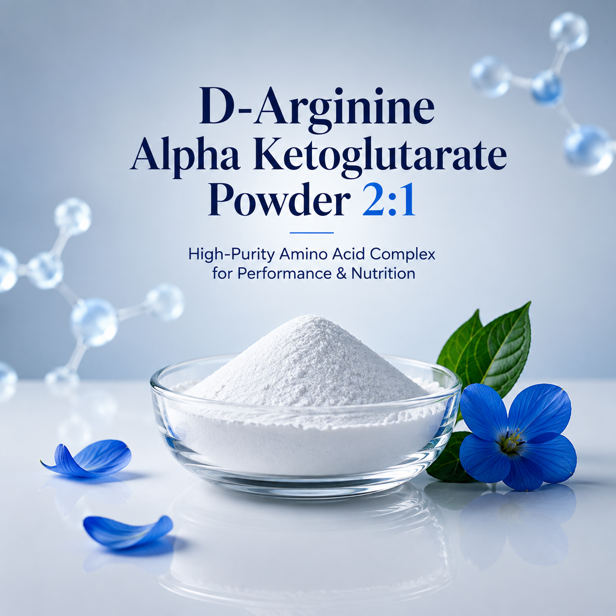 D-Arginine Alpha Ketoglutarate Powder 2:1 premium amino acid ingredient